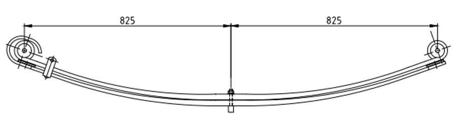 Front Spring 81434026019 for MAN