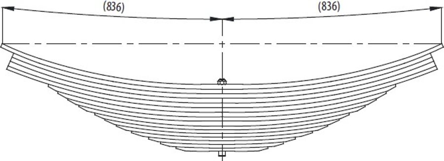 Rear Spring for MERCEDES 41 50 wholesale
