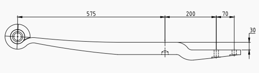 Trailer Rear Spring 508213510 for BPW