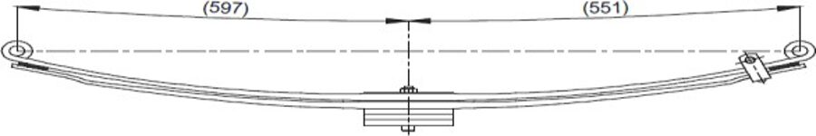 Front Spring 51RS701033 for BMC LEVEND 3.0