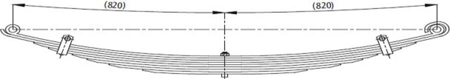 Front Spring 90x15 for RENAULT 420 X 2.DİN