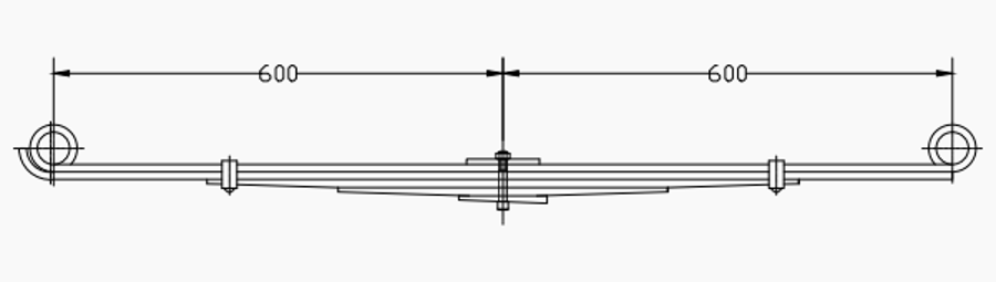 Front Spring MK310061 for MITSUBISHI