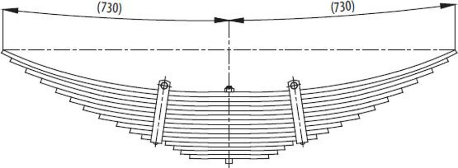 Rear Spring for FORD 