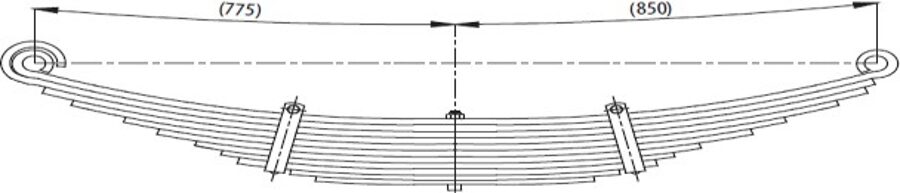 Front Spring 9C465310DA/9C465310DA for FORD 