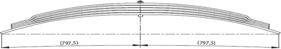 Rear Spring 9C465560AB for FORD 