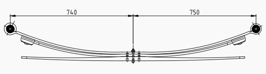 Rear Spring 9043201606 for MERCEDES Wholesale