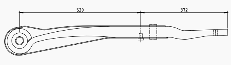 Trailer Rear Spring 3149004100 for SAF