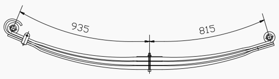 Front Spring 257433 for VOLVO