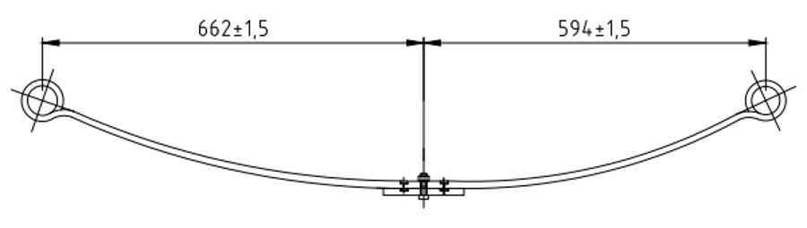 Rear Spring 5T165560AA for FORD