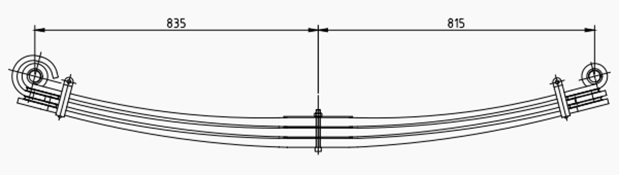 Front Spring 257492 for VOLVO