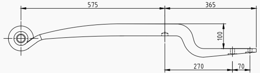 Trailer Rear Spring 508213520 for BPW