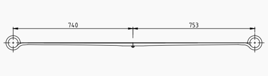 Rear Spring 9063200306 for VOLKSWAGEN