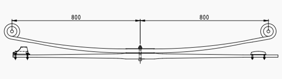 Rear Spring 9703200506 for MERCEDES Wholesale