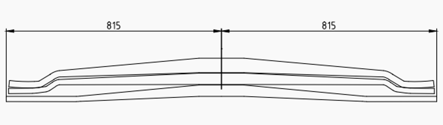 Rear Spring 257837 257871 for VOLVO