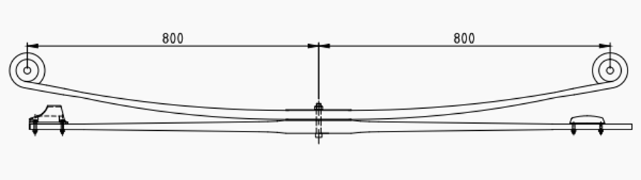 Rear Spring 9703200706 for MERCEDES Wholesale