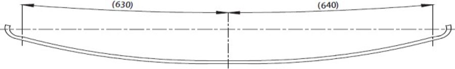 Rear Spring for FORD F.T120/350 (SZ) Ç .T TK