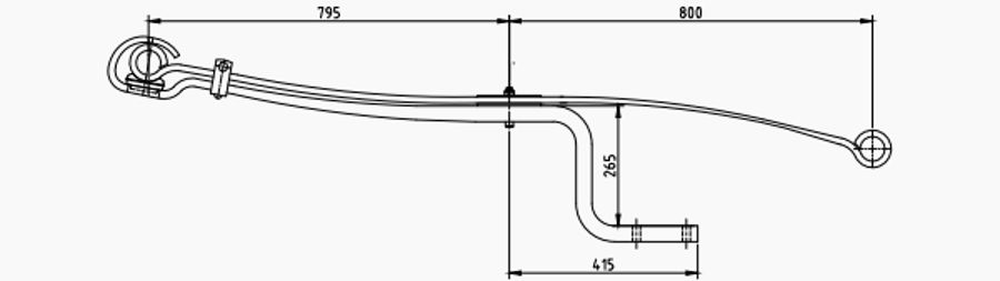 Rear Spring 6743500606 for MERCEDES Wholesale