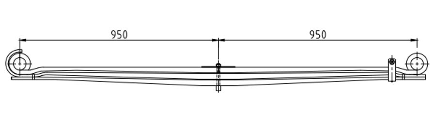 Front Spring 8169109 for IVECO