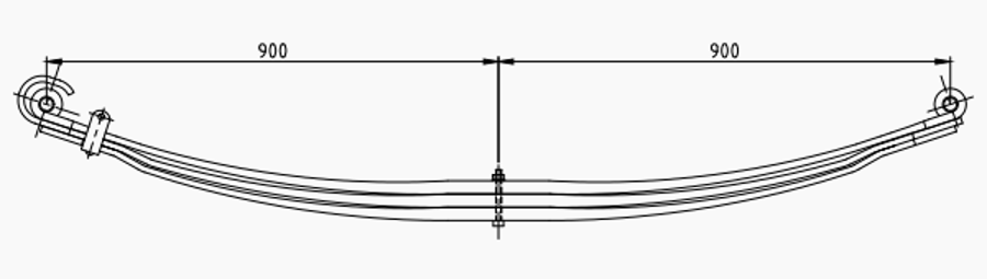 Front Spring 81434026021 for MAN