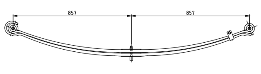 Front Spring 99446130 98402818 for IVECO