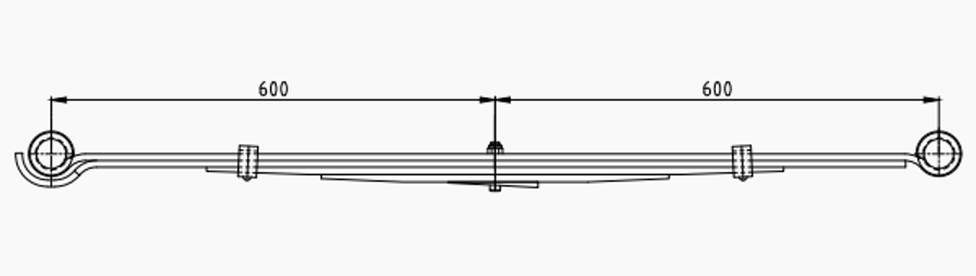 Front Spring MK383680 for MITSUBISHI