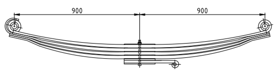 Front Spring 98185216 for IVECO