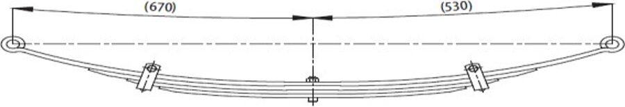 Rear Spring for FORD F.RANGER