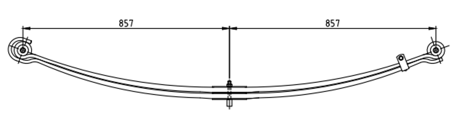 Front Spring 99455130 for IVECO