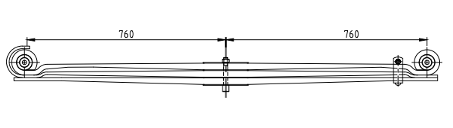 Front Spring 8161631 for IVECO