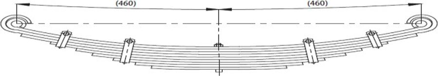 Front Spring for JEEP LANDROWER