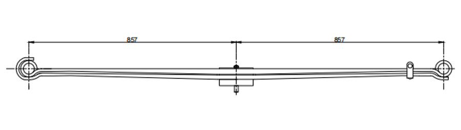 Front Spring 99455130 for IVECO