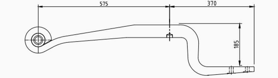 Trailer Rear Spring 508214010 for BPW