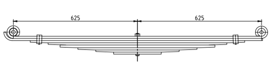 Rear Spring 3777704191 for ISUZU