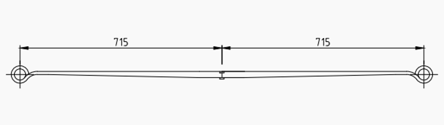 Rear Spring 7700314662.A for RENAULT