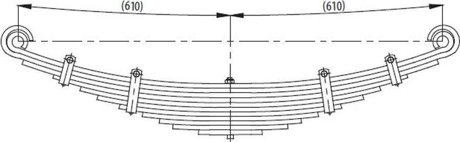 Rear Spring for JEEP LANDROWER