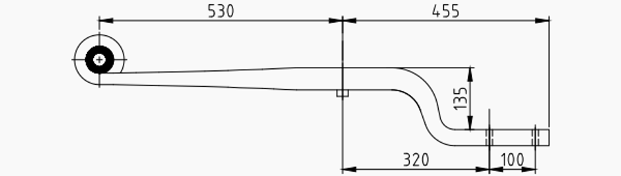 Trailer Rear Spring 21222247 for ROR