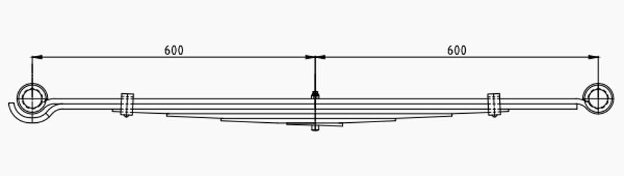 Front Spring MK383732 for MITSUBISHI