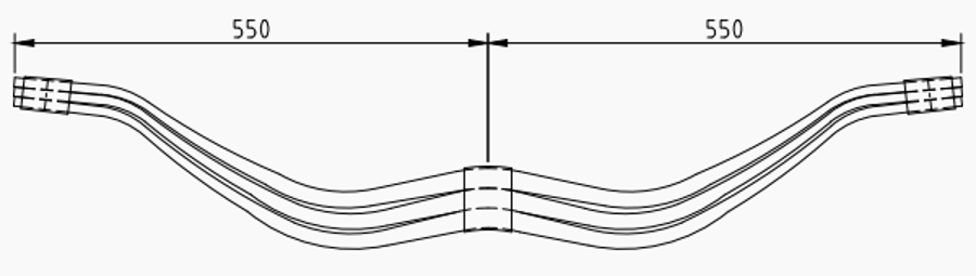 Trailer Rear Spring 508203580 for BPW