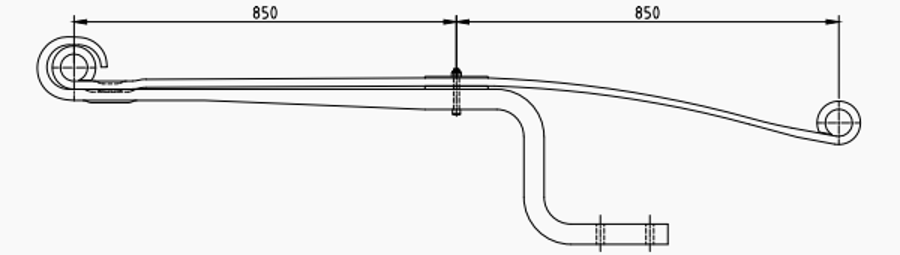 Rear Spring 6753500106 for MERCEDES Wholesale