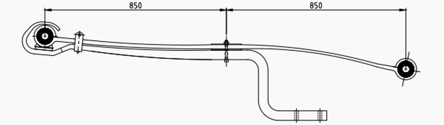 Rear Spring 6753500706 for MERCEDES Wholesale