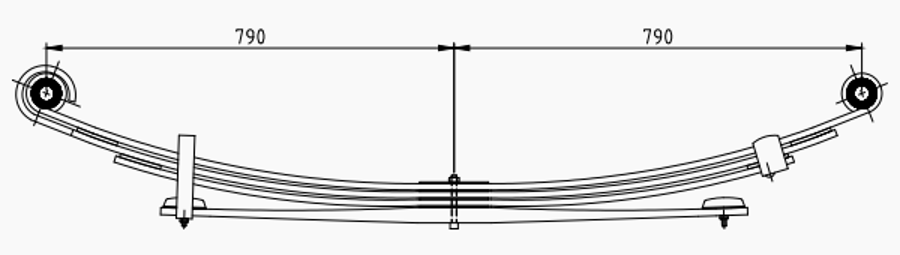 Rear Spring 6683200606 for MERCEDES Wholesale