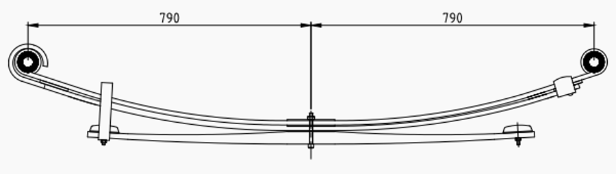 Rear Spring 6683201806 for MERCEDES Wholesale