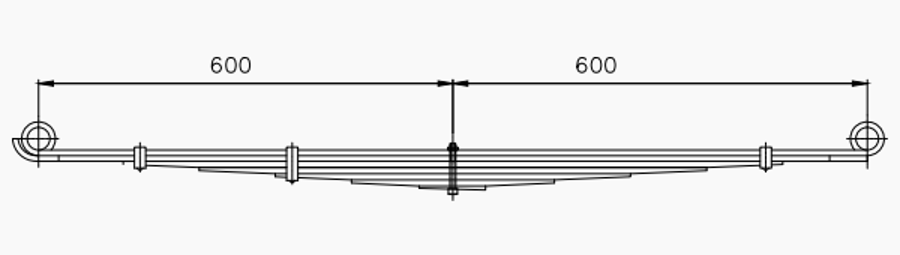 Front Spring TM260190 for MITSUBISHI