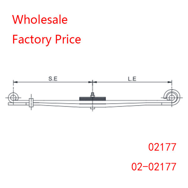 02-02177, 02177 For Front Axle Spring Set Peterbilt Heavy Duty Vehicle Wholesale