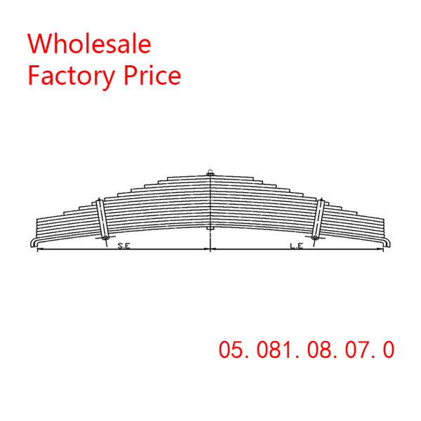 05.081.08.07.0,  0508108070 BPW trolley spring arm Wholesale