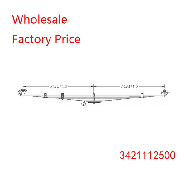 3421112500 For Daewoo Heavy Duty Vehicle Front Axle Leaf Spring Wholesale