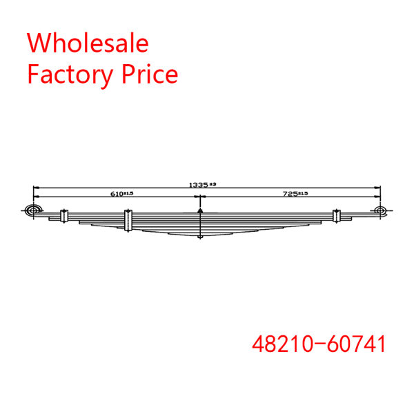 48210-60741 Toyota Land Cruiser rear axle spring arm Wholesale