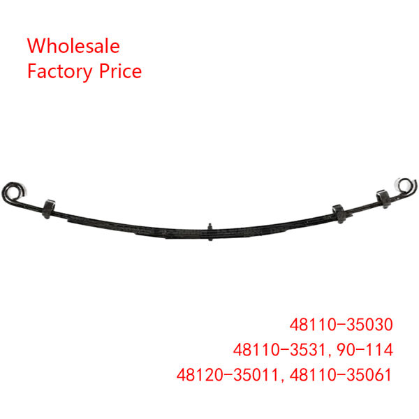 48110-35030, 48110-3531, 48120-35011, 48110-35061, 90-114 For Toyota Light Duty Vehicl Front Axle Spring Wholesale