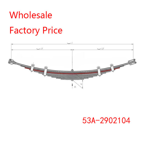 GAZ leaf spring 53A-2902104 Wholesale