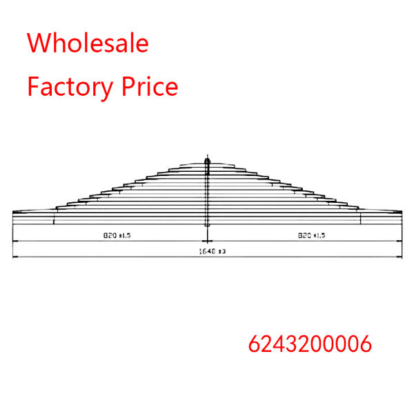 6243200006 for MERCEDES Rear Leaf Spring Wholesale